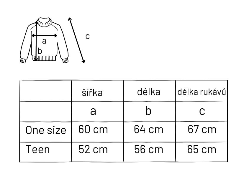 One size + teen